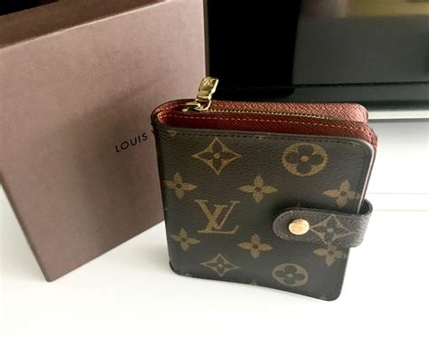 compact wallet louis vuitton|Louis Vuitton small zipper wallet.